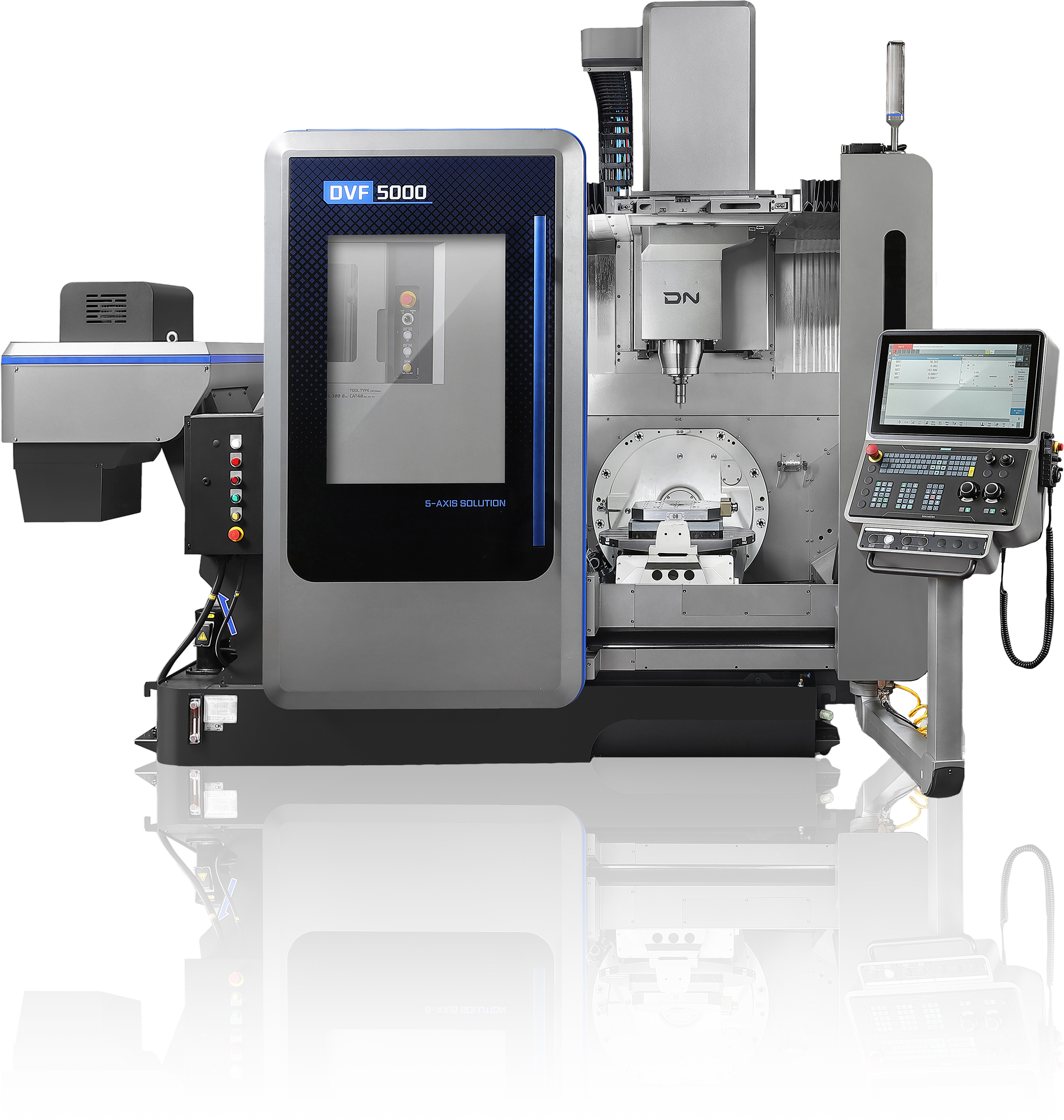 DN Solutions DVF 5000 5 eksen CNC işleme merkezi